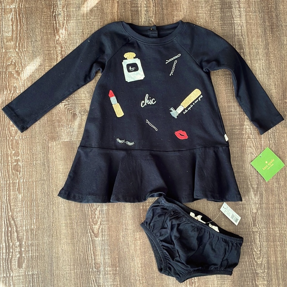 Kate spade glamour collage dress